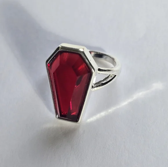⚰️ Red Coffin Ring - Picture 8 of 11
